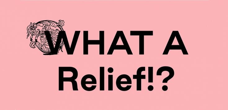 What a relief!? Royal College of Art Print